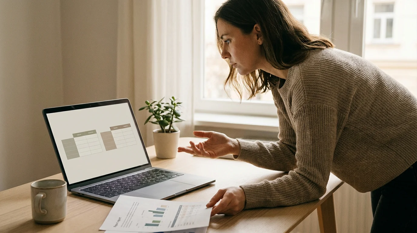Anbieter mit Einzahlungsbonus am Laptop und auf Papier vergleichen