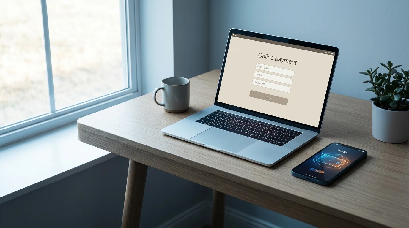 Online Casino mit Skrill bezahlen am Laptop in Deutschland