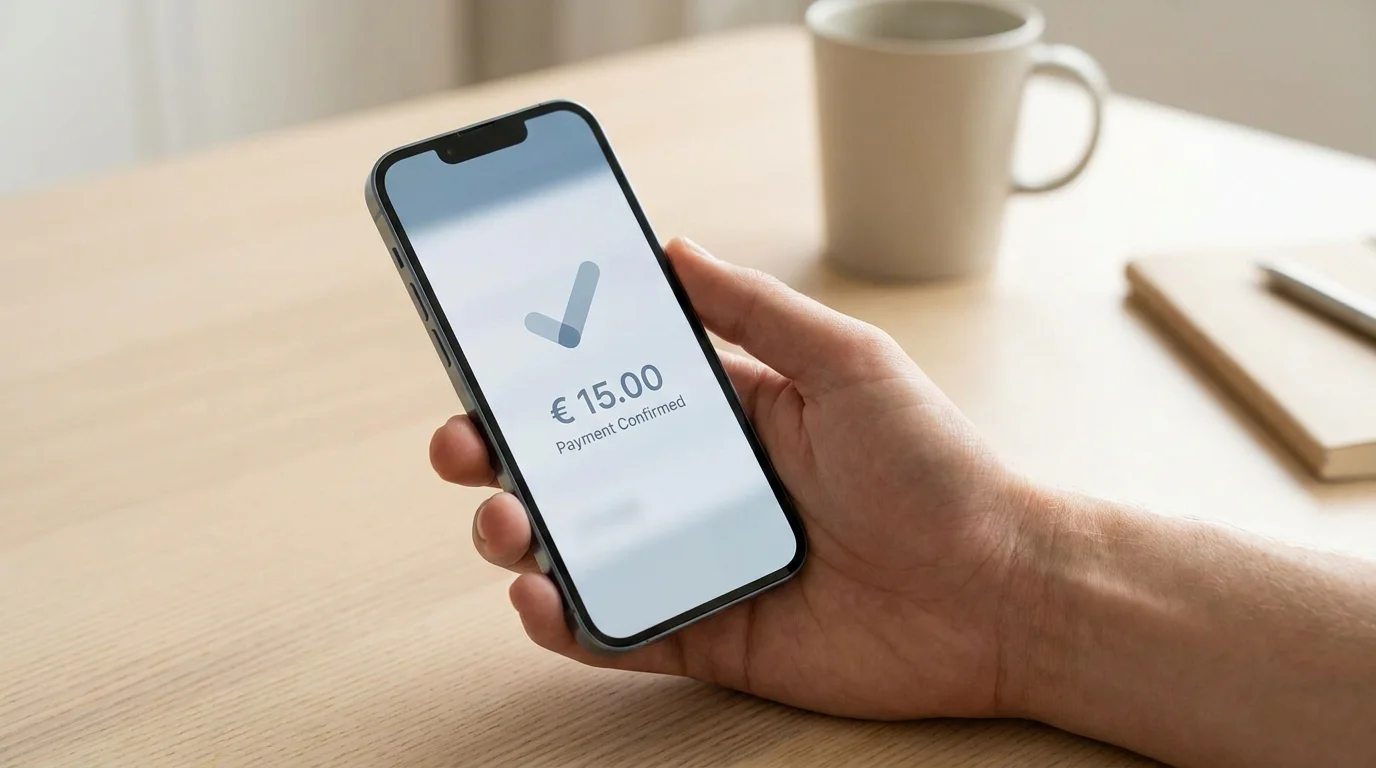 Auszahlung per PayPal in der Casino-App auf dem Smartphone