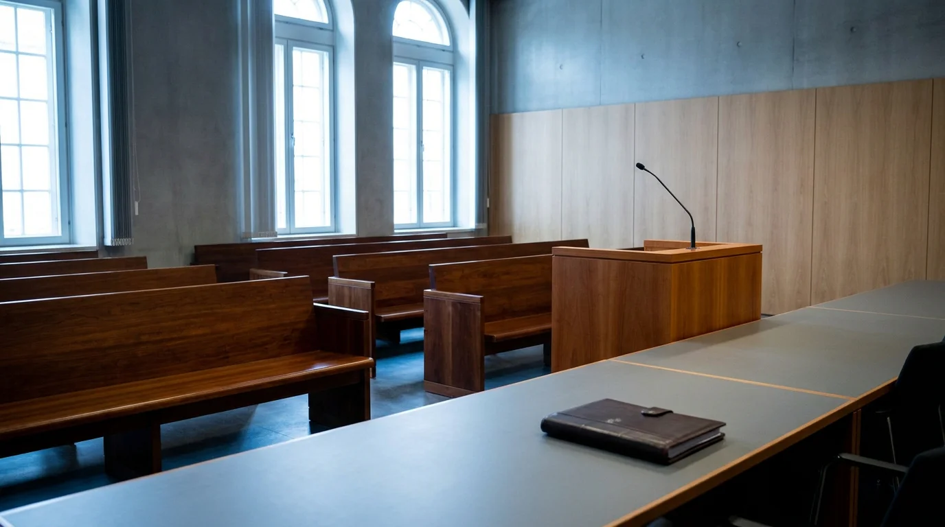 Gerichtssaal als Sinnbild für das EuGH-Urteil zur Rückforderung von Casino-Verlusten