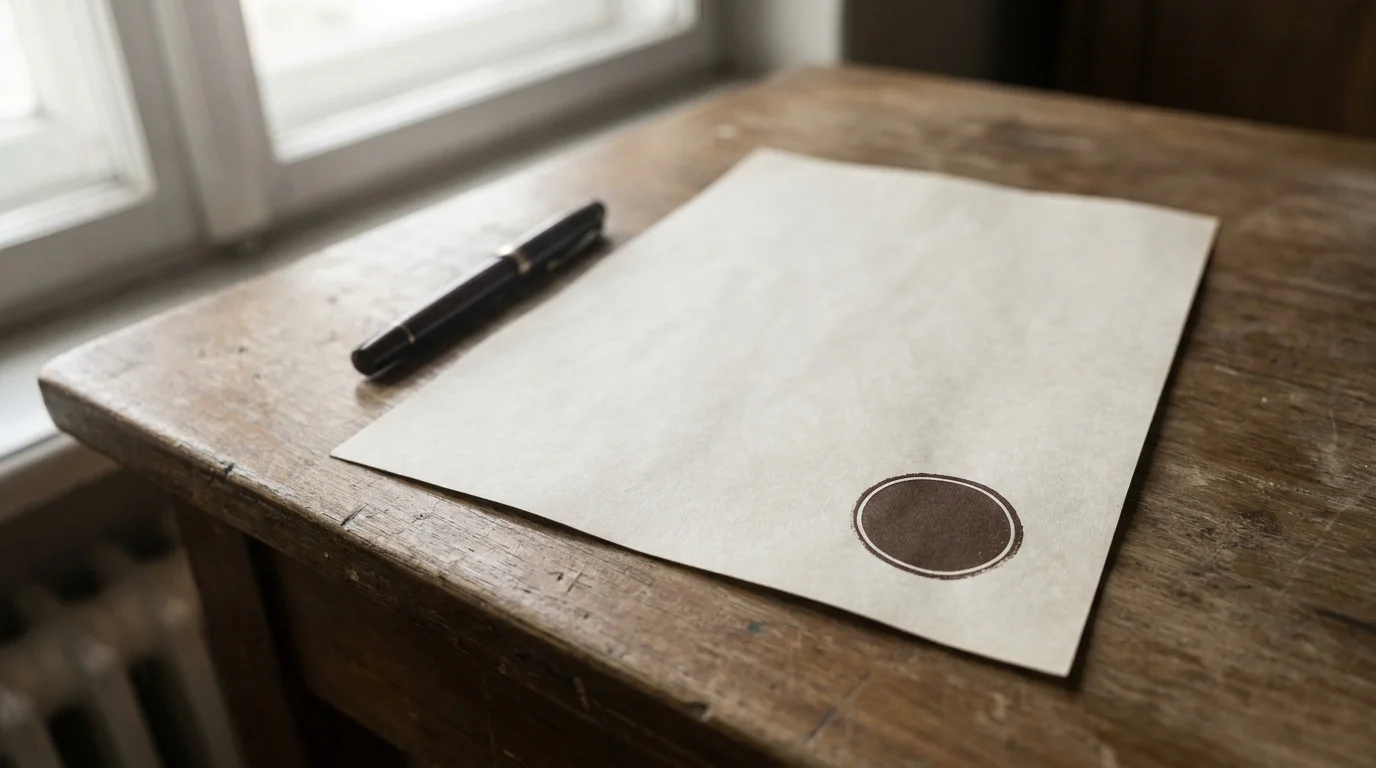 Neutrales Lizenzdokument mit Stempel symbolisiert die GGL-Regeln für den 100-Prozent-Bonus