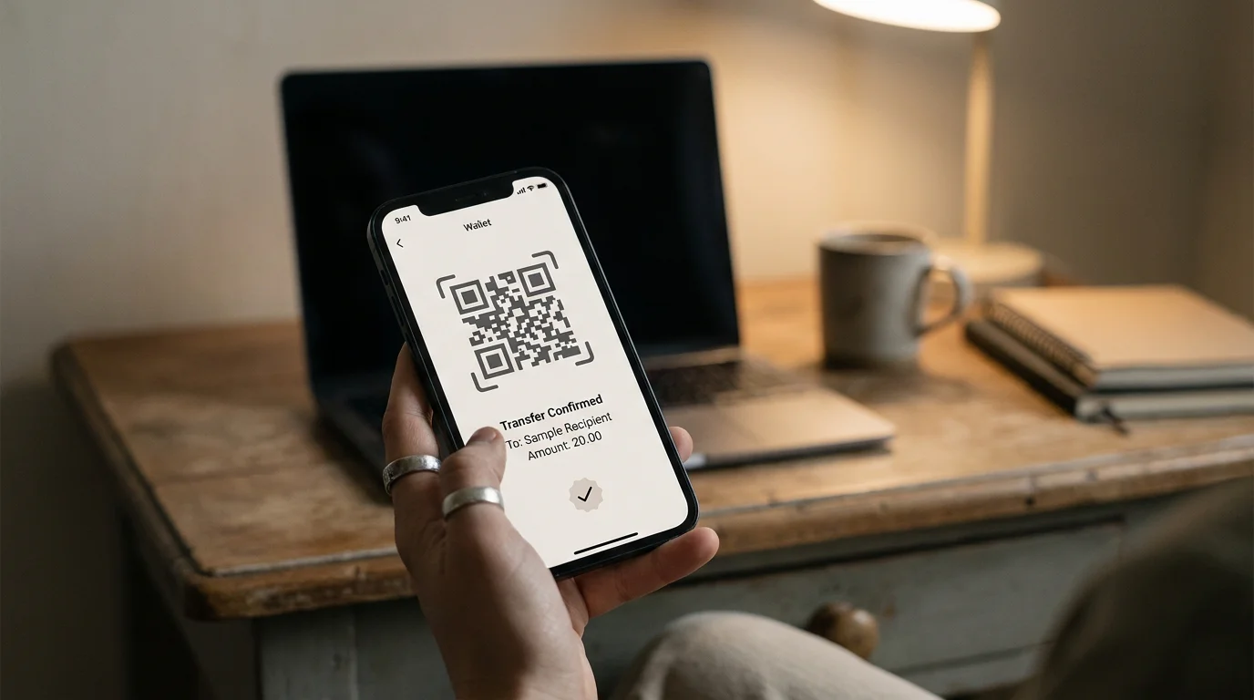Krypto Auszahlung per Wallet-App auf dem Smartphone im Casino