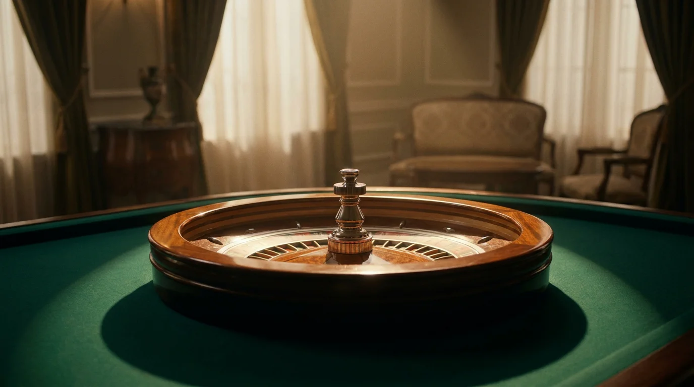 Klassischer Roulette-Kessel im Live-Casino mit deutschsprachigen Dealern