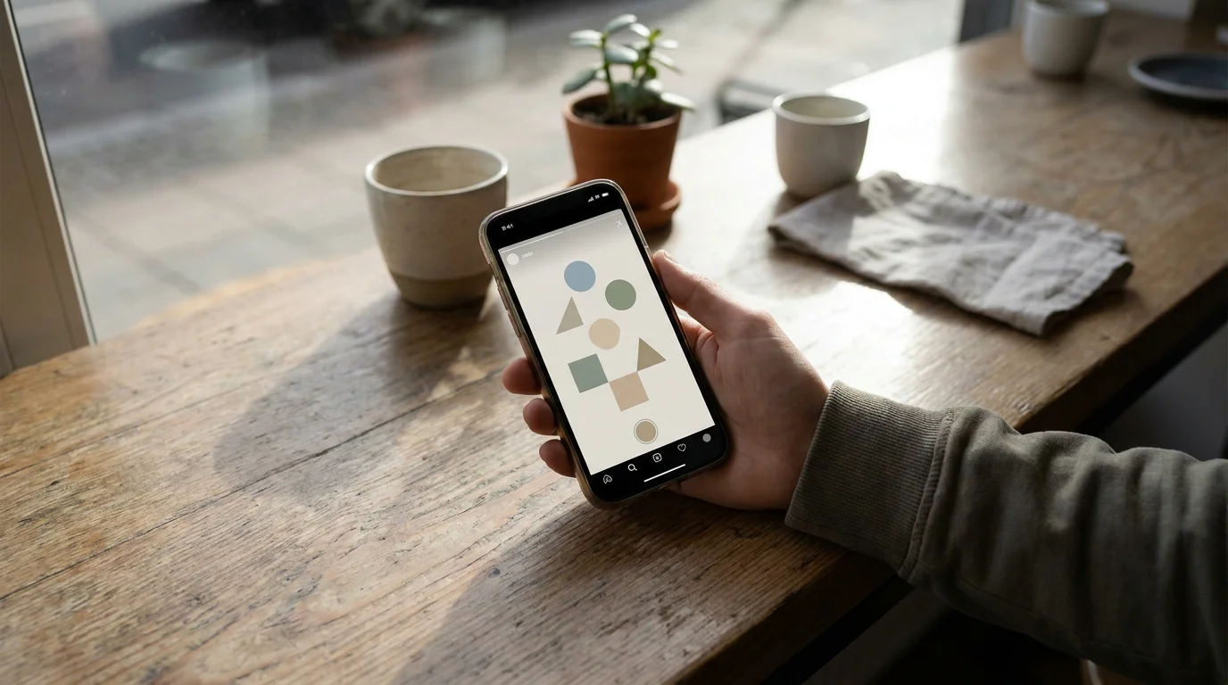Mobiles Casino mit Einzahlungsbonus auf dem Smartphone mit neutralen Walzen