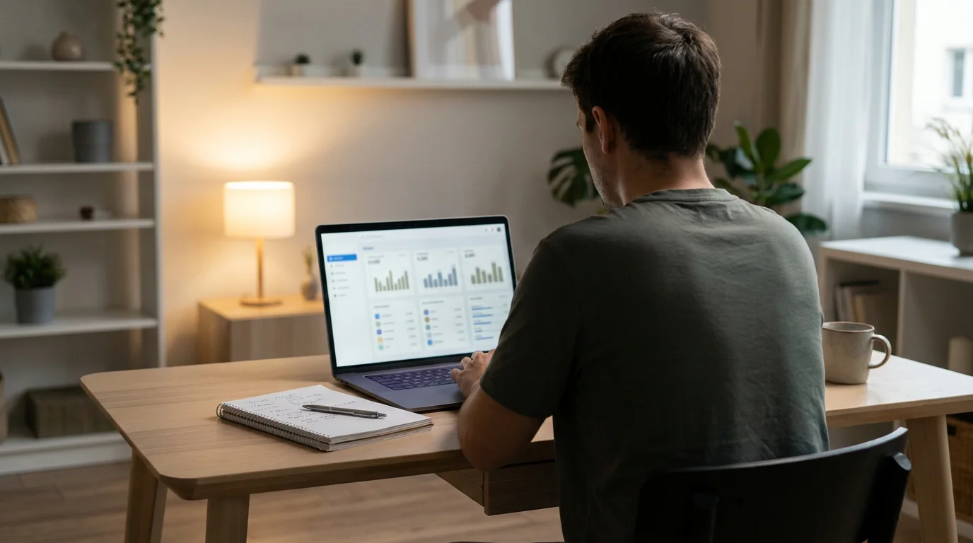Vergleich von Online-Casinos für Punto Banco am Laptop
